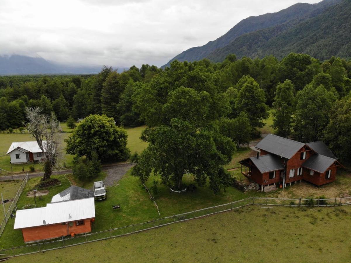 Cabanas Los Canelos Hermosa Granja En Pucón Kültér fotó