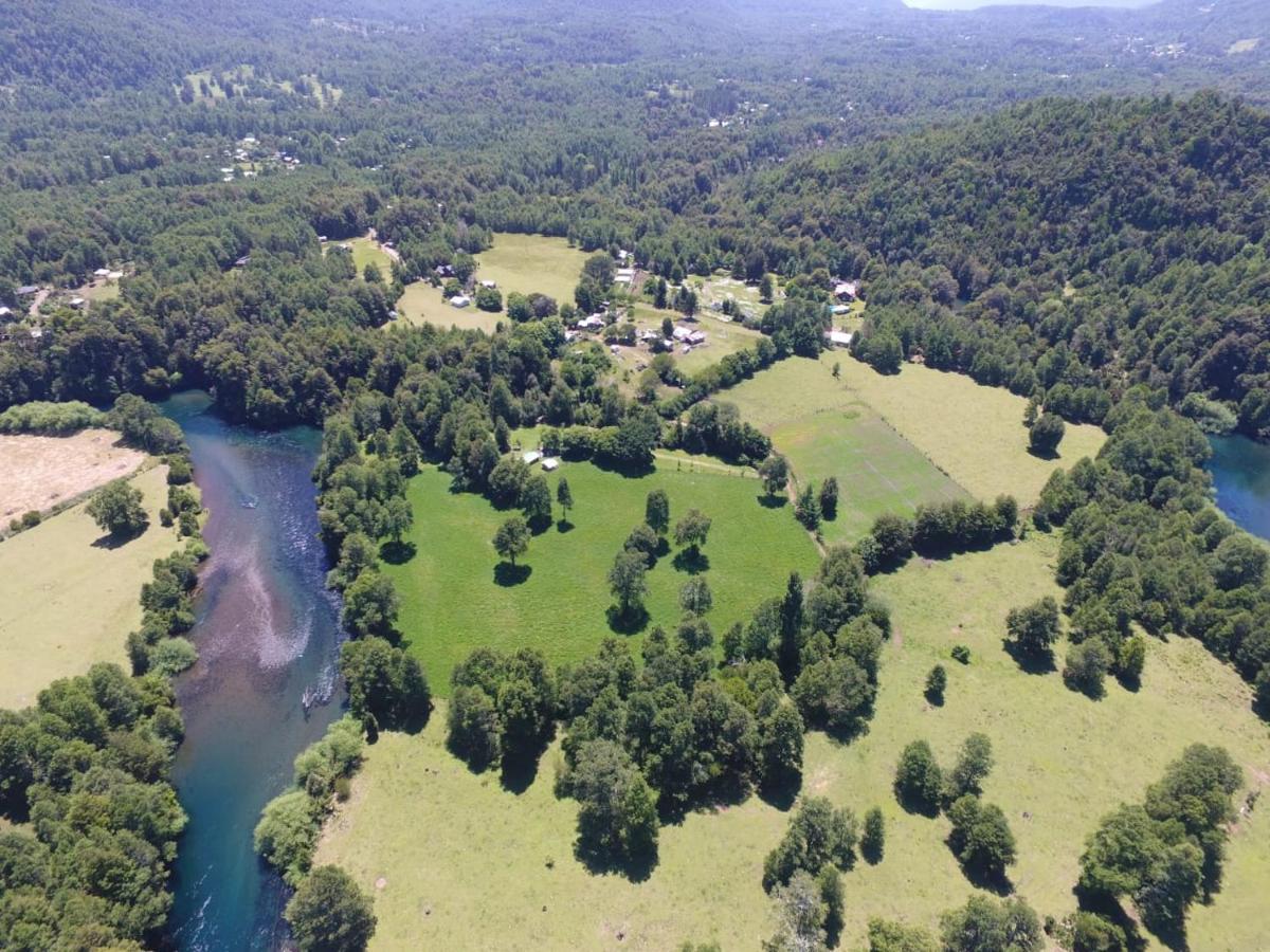 Cabanas Los Canelos Hermosa Granja En Pucón Kültér fotó